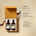 Bergamot Geranium Hand Duo (Hand Cleanser - 500 gm | Hand Crème - 500 ml)