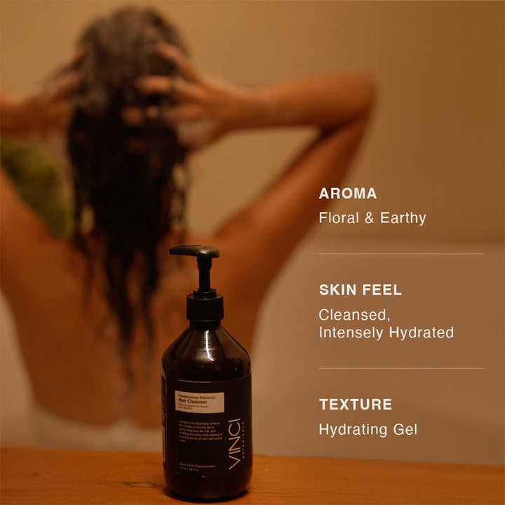 Frankincense Patchouli Hair Cleanser
