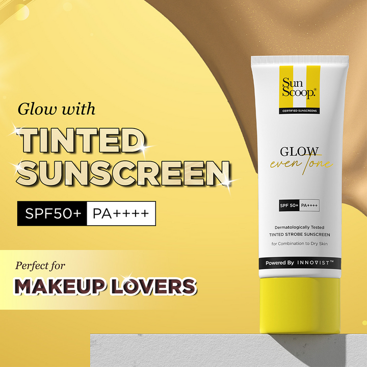 Tinted Sunscreen for Glowing & Even Tone Skin | SPF 50, PA++++ (45g)