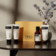 Bergamot Geranium Bath and Body Quad Set (Hand Crème - 50 gm | Body Cleanser - 50 gm | Body Crème - 90 ml | Body Scrub - 30 gm)