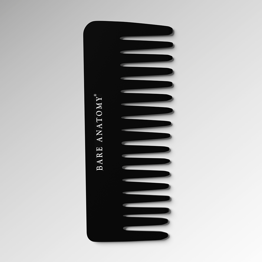 Bare Anatomy Handcrafted Wide Tooth Hair Comb