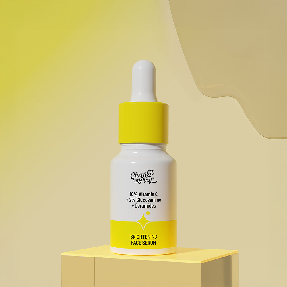 Chemist at Play 10% Vitamin C Face Serum with 2% Glucosamine for Glowing Skin