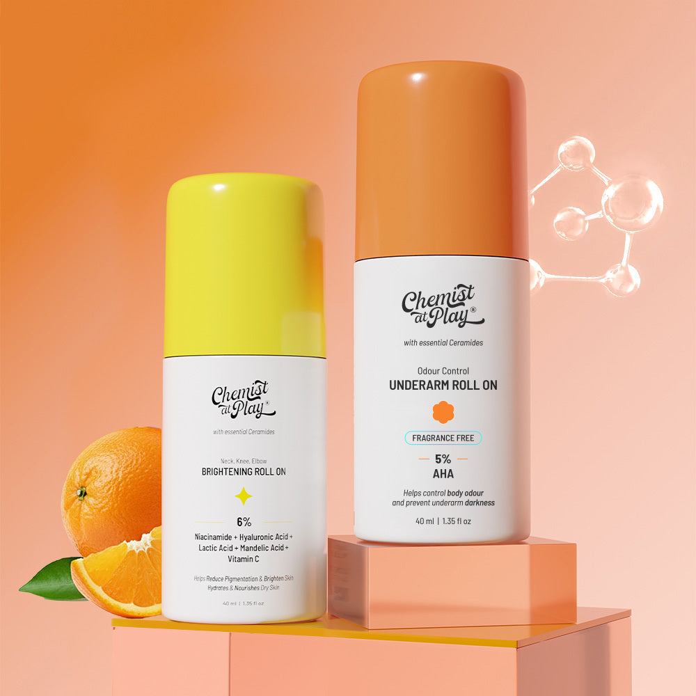 Neck Knee Roll On (40 ml) + Underarm Roll On Fragrance Free (40 ml)