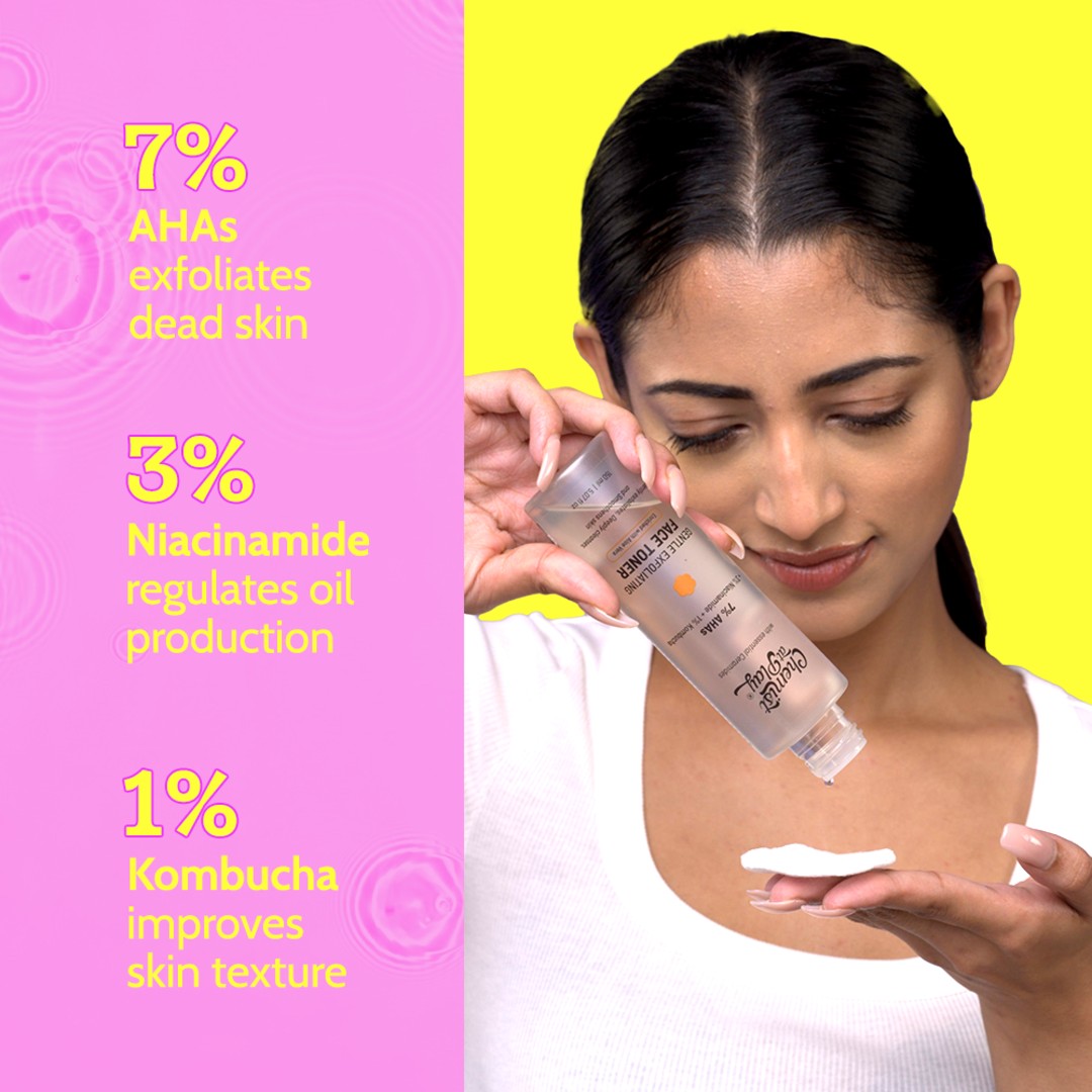 Glycolic Acid Face Toner for Gentle Exfoliation & Skin Hydration- 150ml
