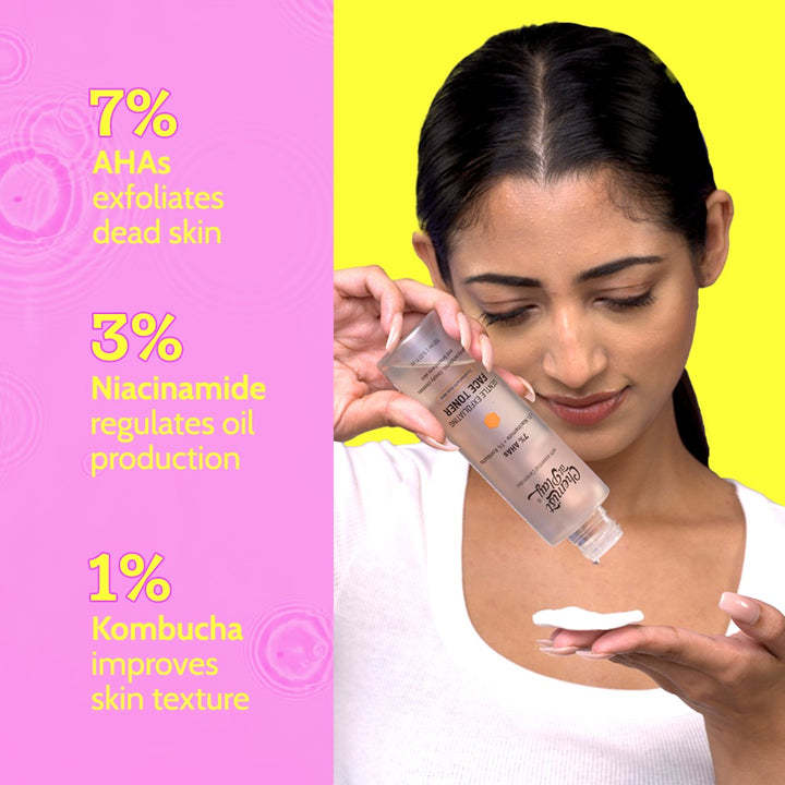 Glycolic Acid Face Toner for Gentle Exfoliation & Skin Hydration- 150ml