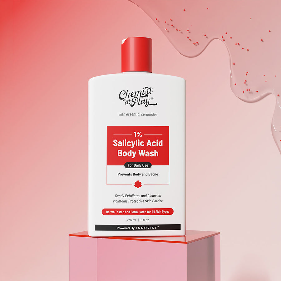 1% Salicylic Acid Body Wash for Body Acne - 236 ml