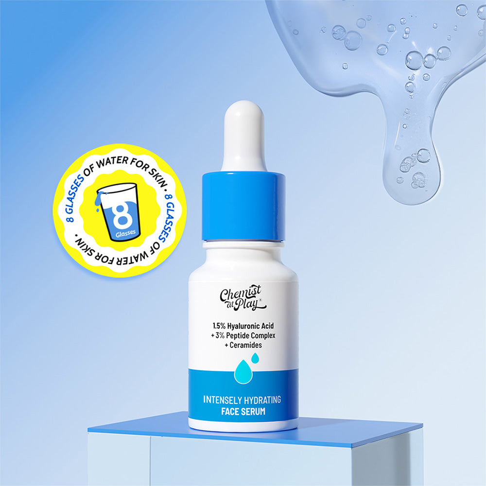 1.5% Hyaluronic Acid Intensely Hydrating Face Serum with Ceramides - 10 ml
