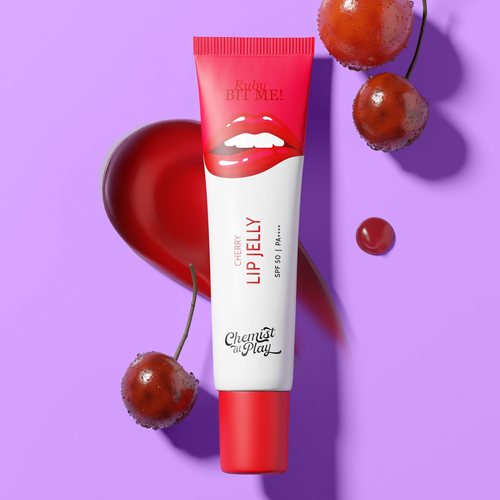 Ceramides + 2% Kojic Acid Tinted Lip Balm (Cherry) | SPF 50, PA++++