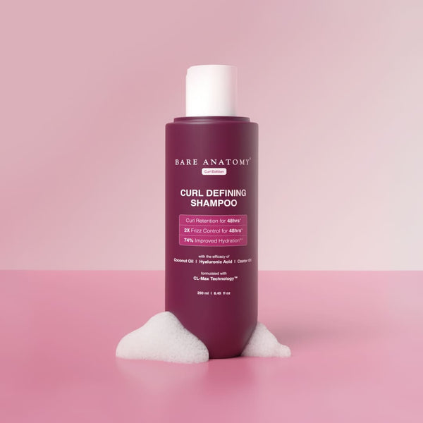 Curl Defining Shampoo With Hyaluronic Acid, Coconut Oil & Castor Oil - 250 ml