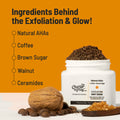 Exfoliate Perfectly! (Exfoliating Body Scrub - 75 gm | Aqua Underarm Roll On - 40 ml)