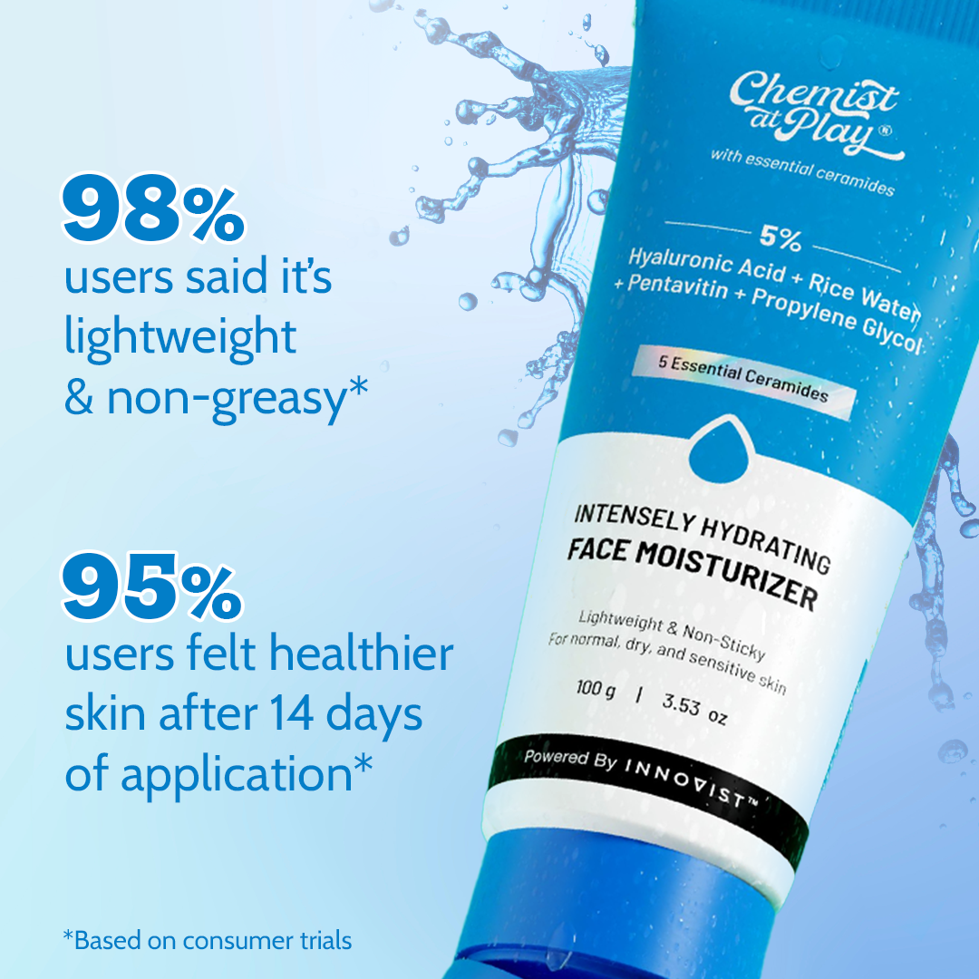 Intensely Hydrating Face Moisturizer with Hyaluronic Acid
