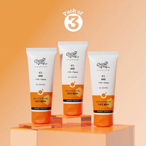 Gentle Exfoliating Face Wash - 100 ml | Pack of 3