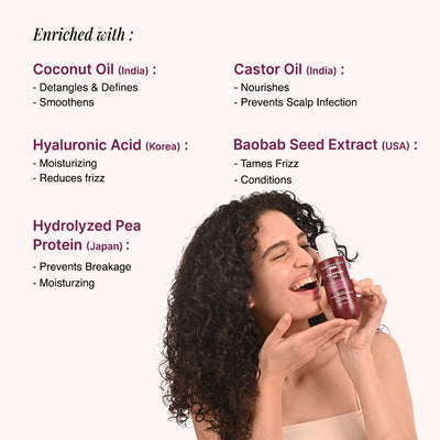 Curl Defining Kit - (Shampoo | Hair Mask | Gel)