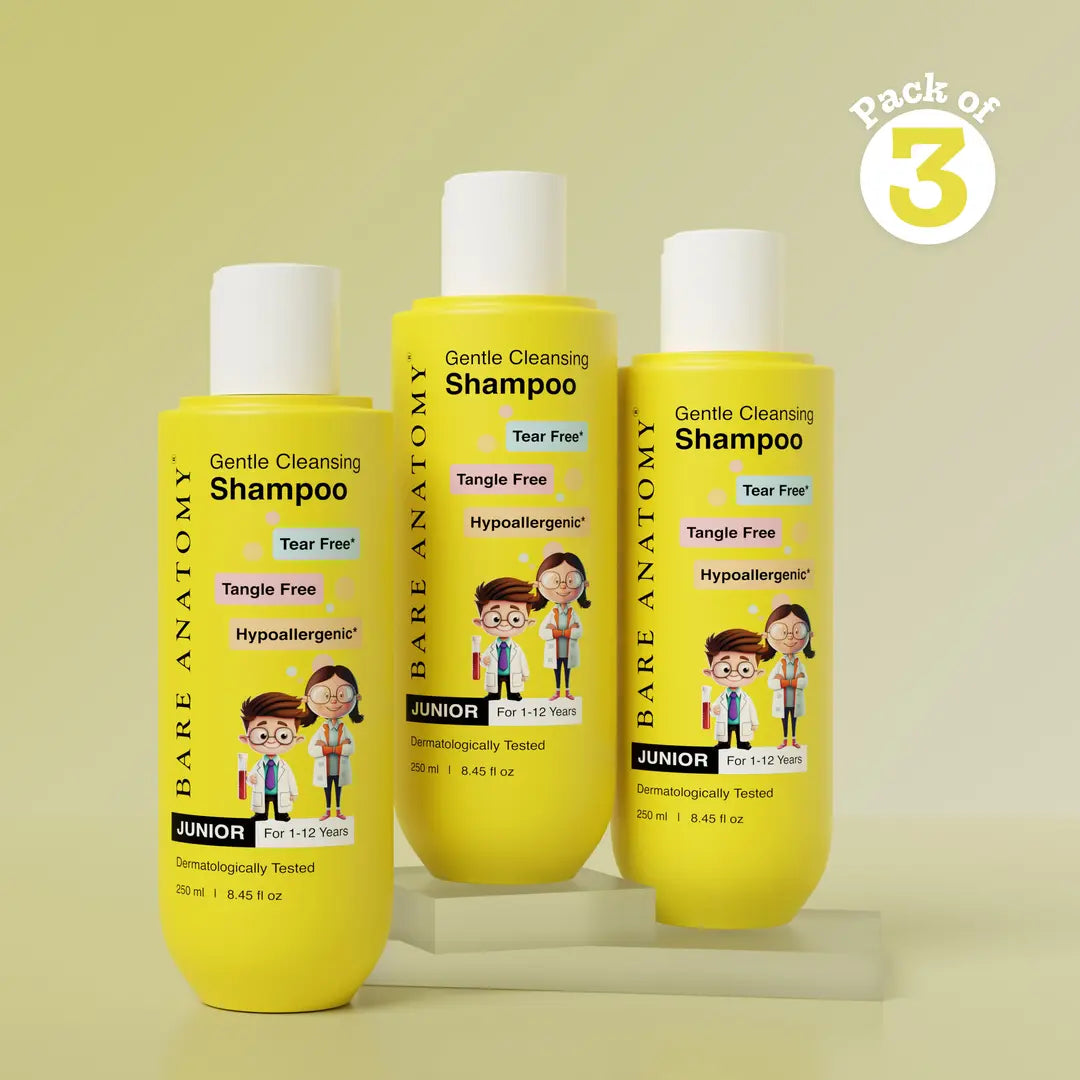 Gentle Cleansing Shampoo (1 to 12 years) - 250 ml | Pack of 3