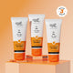 Gentle Exfoliating Face Scrub for Blackheads & Tan Removal - 100 ml | Pack of 3
