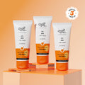 Gentle Exfoliating Face Wash with Papaya Extract & Mandelic Acid - 100 ml | Pack of 3