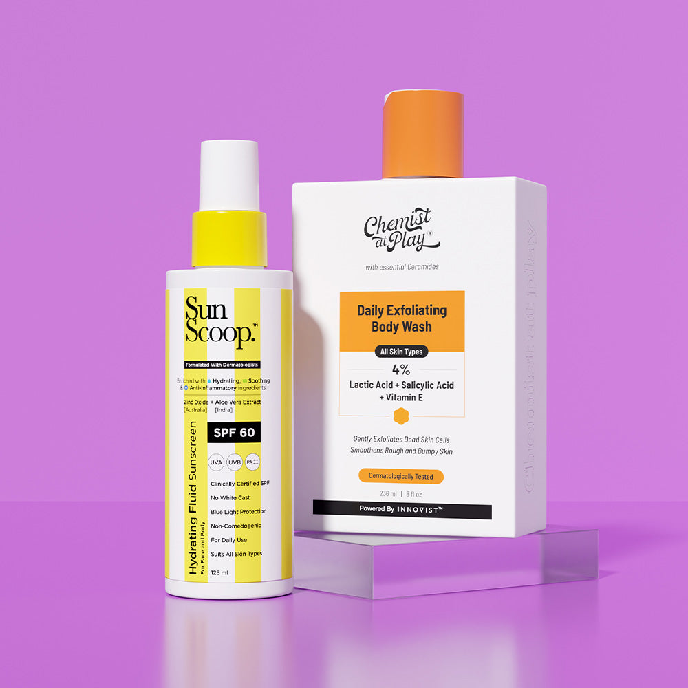 Exfoliate & Protect Combo