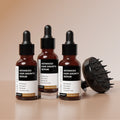 Hair Growth Serum (30 ml | Pack of 3) & Scalp Massager Hair Growth Combo