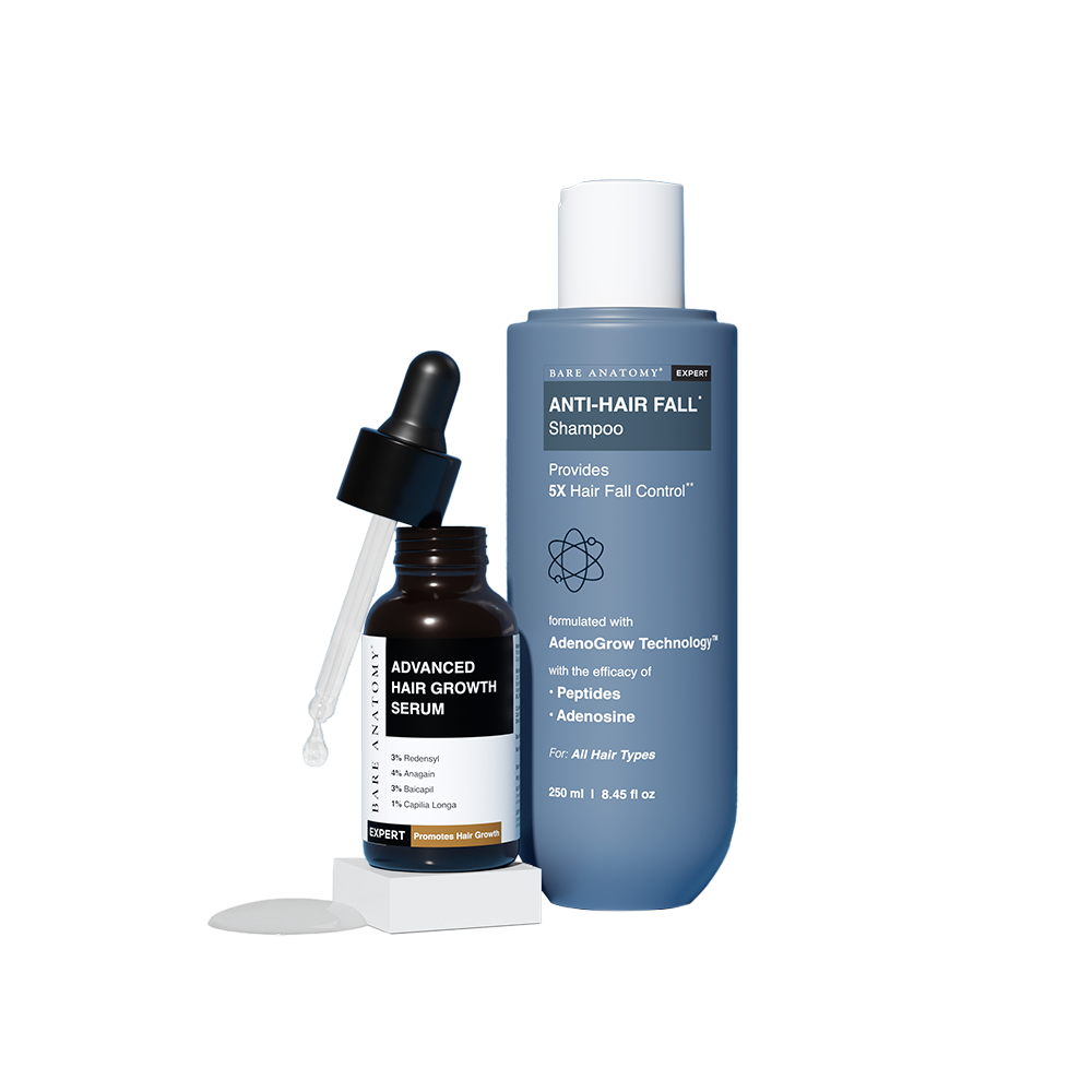 Hair Growth Serum & Anti-Hairfall Shampoo Combo