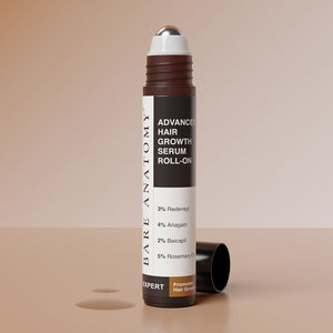 Advanced Hair Growth Serum Roll-On with Redensyl, Rosemary & Rice Water- 25 ml