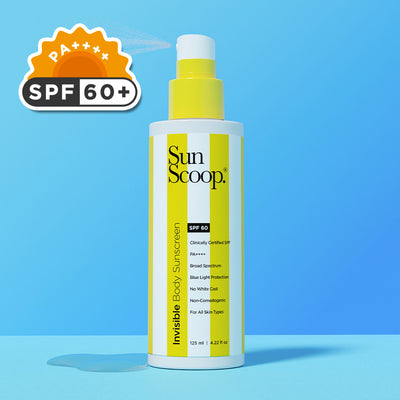 Invisible Sunscreen Spray for Body | SPF 60, PA++++  (125ml)