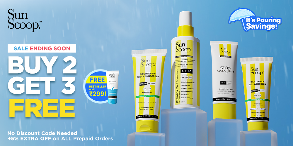 Buy2 & Get3 Sunscoop Sunscreens in India | Innovist