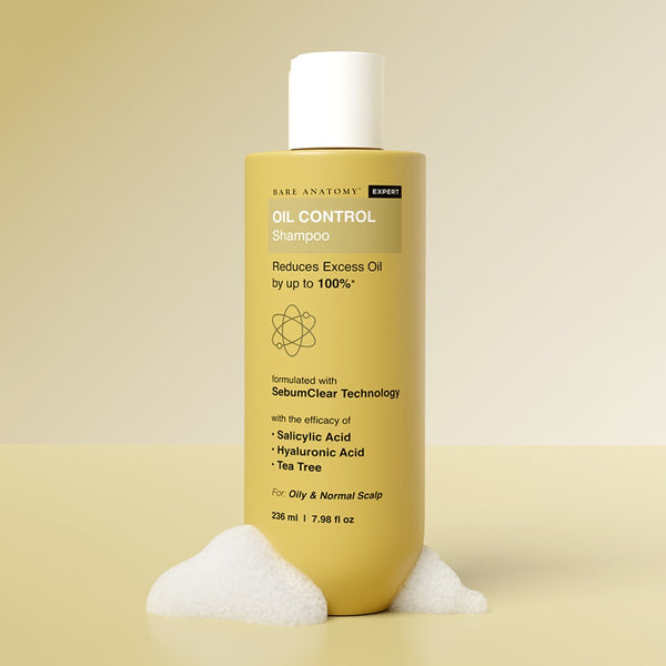 Oil Control Shampoo With Salicylic Acid, Hyaluronic Acid & Tea Tree - 236 ml