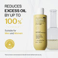 Oil Control Shampoo with Salicylic Acid, Hyaluronic Acid & Tea Tree for Oily Scalp - 236 ml | Pack of 2