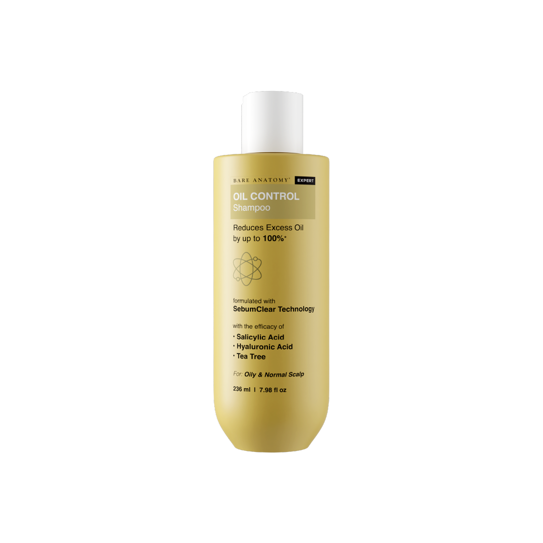 Oil Control Shampoo with Salicylic Acid, Hyaluronic Acid, & Tea Tree