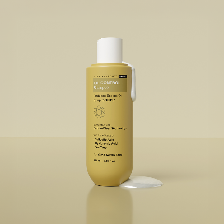 Oil Control Shampoo with Salicylic Acid, Hyaluronic Acid, & Tea Tree