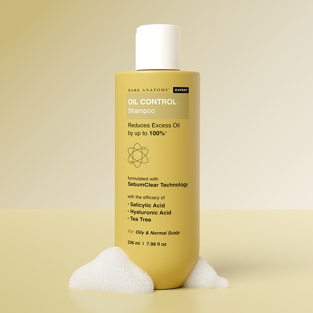 Oil Control Shampoo with Salicylic Acid, Hyaluronic Acid, & Tea Tree
