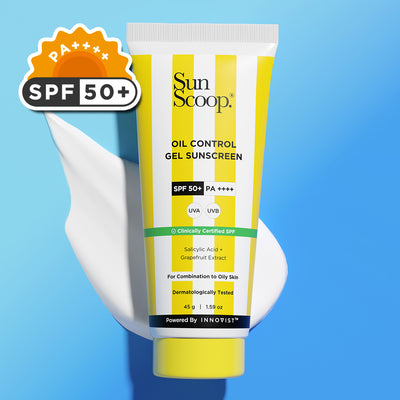 Oil-Control Gel Sunscreen | SPF 50+, PA++++ | Lightweight | 45 g