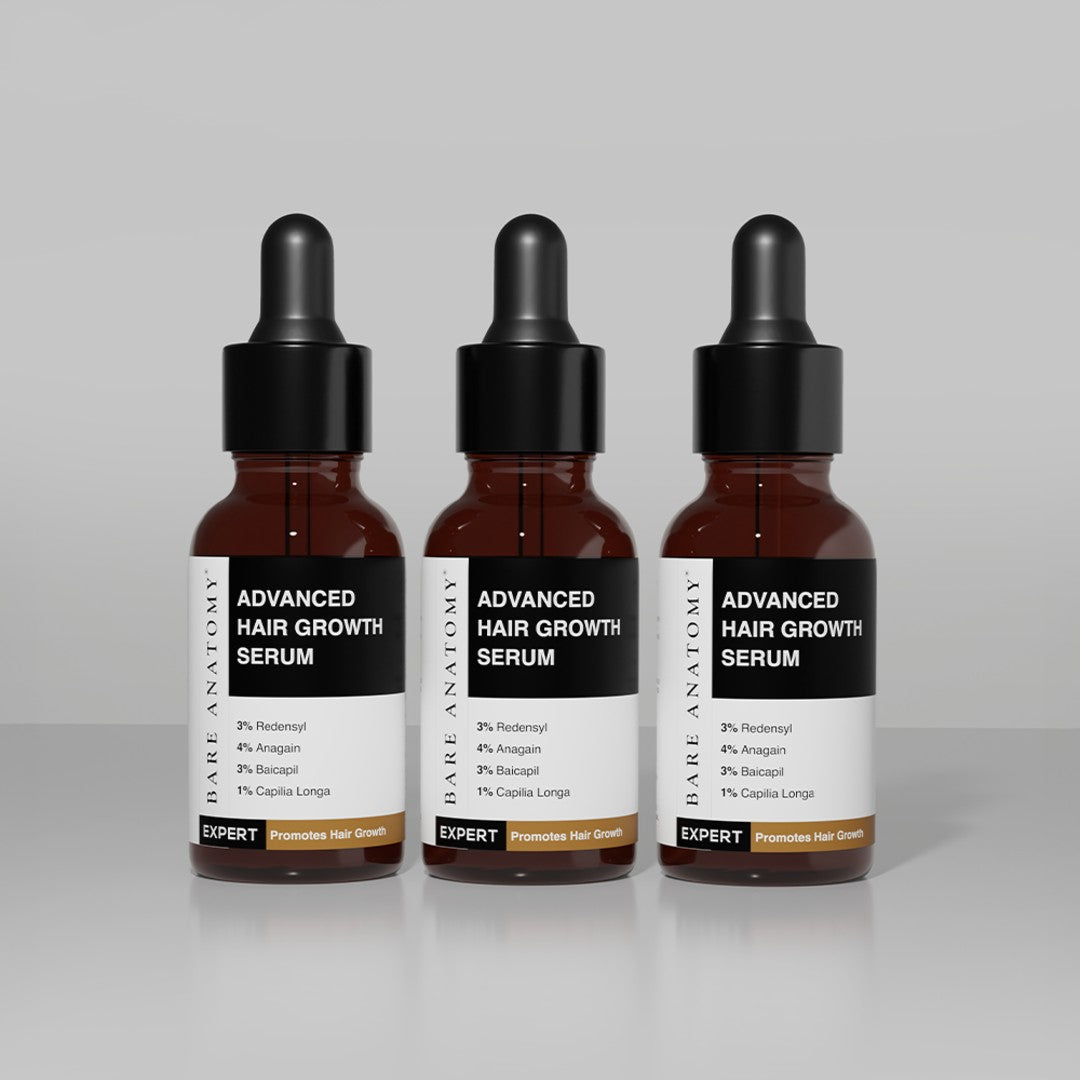 Advanced Hair Growth Serum with Redensyl, Rosemary, Rice Water (30 ml)