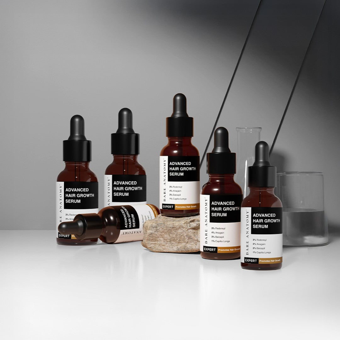 Advanced Hair Growth Serum with Redensyl, Rosemary, Rice Water (30 ml)
