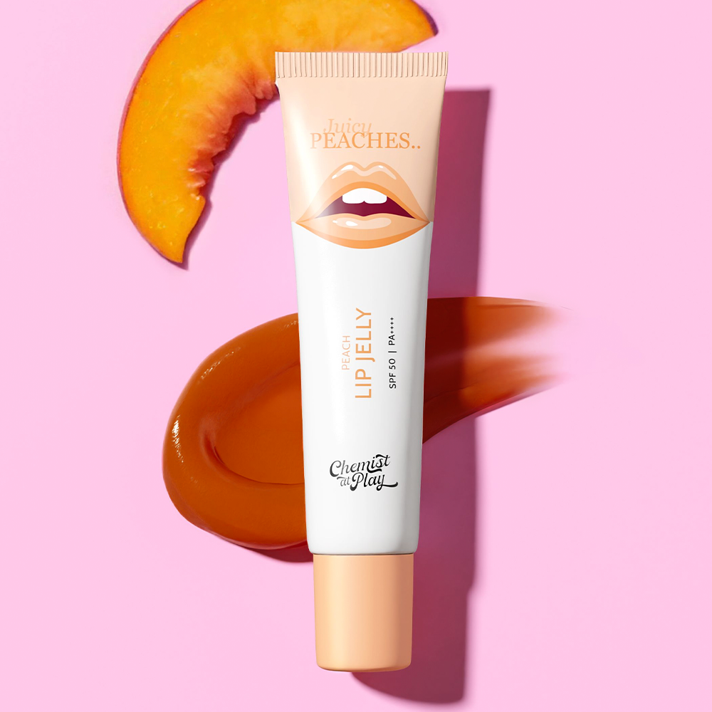 Ceramides + 2% Kojic Acid Tinted Lip Balm (Peach) | SPF 50, PA++++