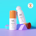 5% AHA Underarm Roll On for Odour Control & Pigmentation (Peach) - 40 ml | Pack of 2
