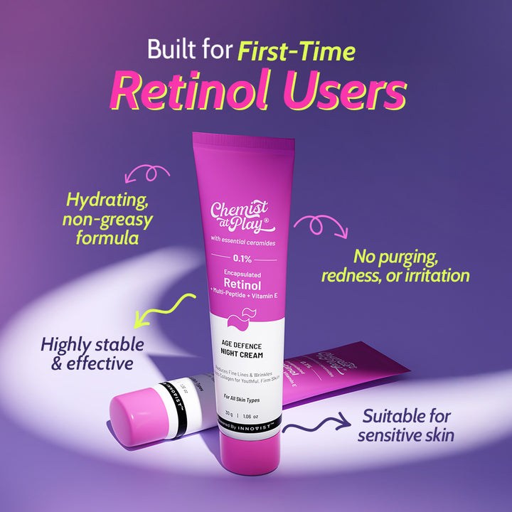 0.1% Retinol Night Cream - 30g