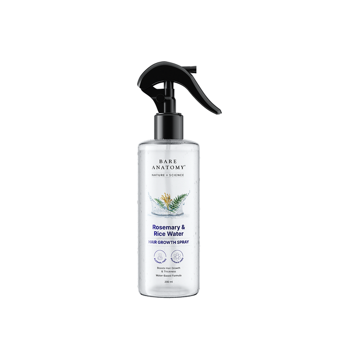 Rosemary & Rice Water Hair Growth Spray