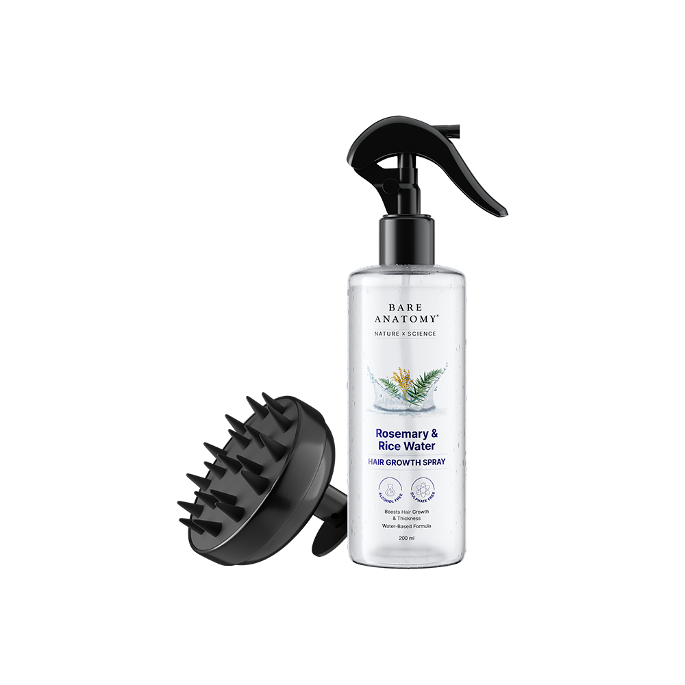 Rosemary Water Spray & Scalp Massager Hair Growth Combo