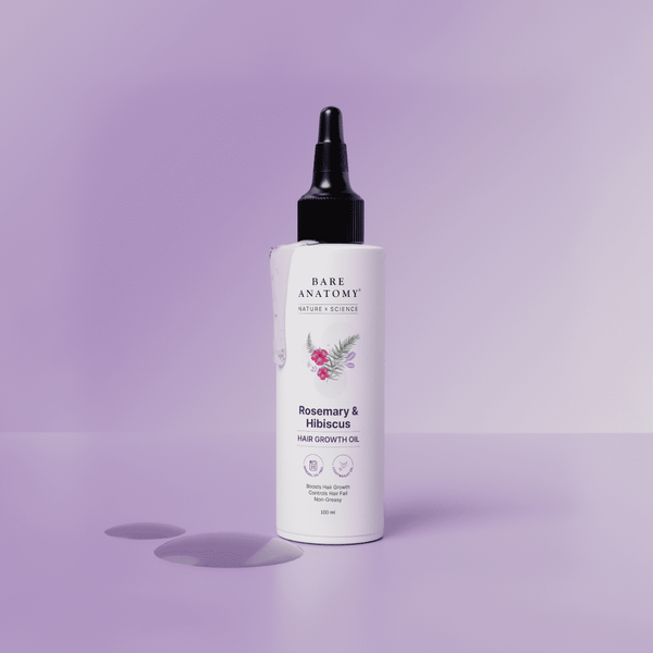 Rosemary & Hibiscus Hair Growth Oil With Redensyl, Biotin, Bhringraj & Aloe Vera - 100 ml