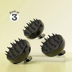 Scalp Massager for Hair Growth & Scalp Exfoliation | Pack of 3