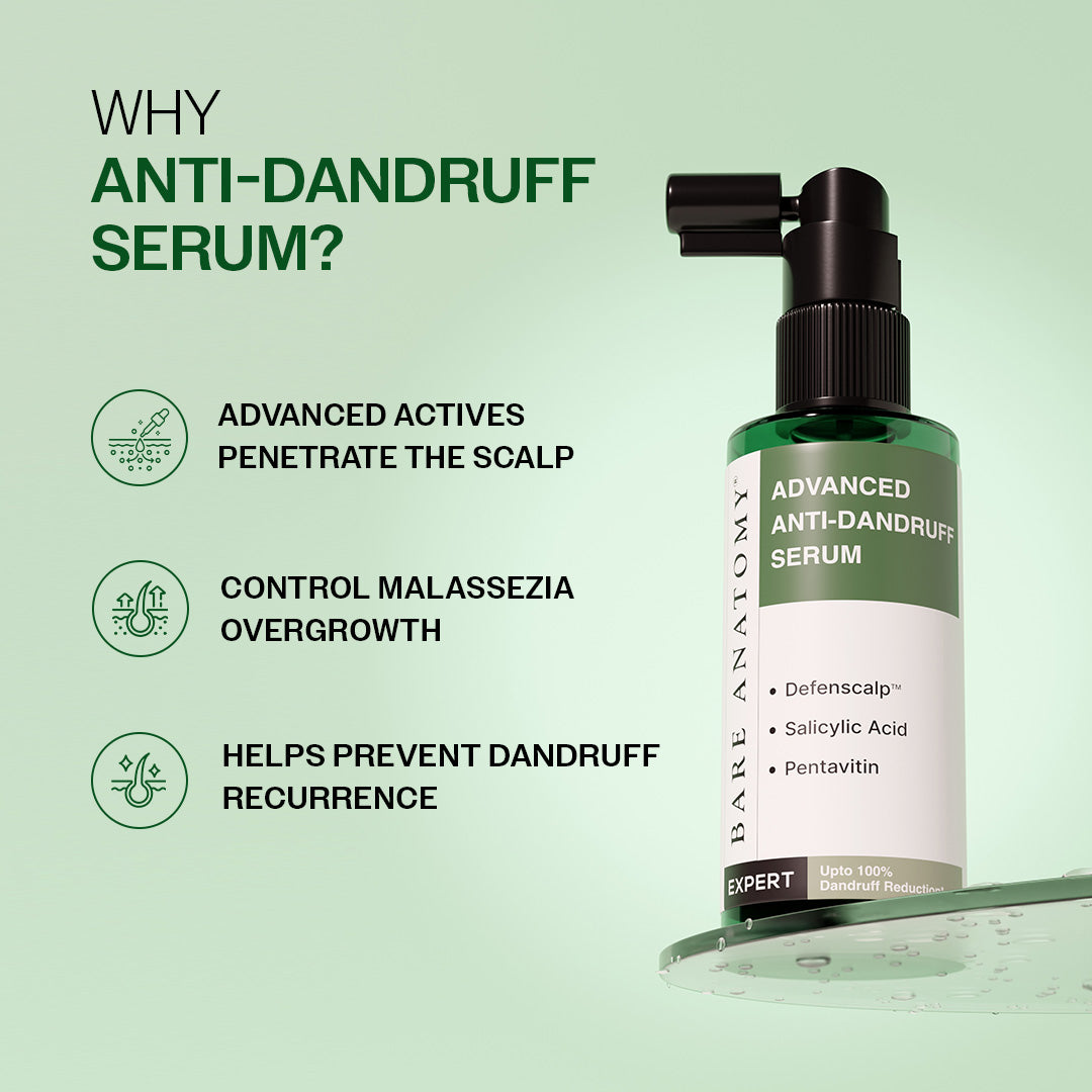 Advanced Anti Dandruff Serum with Salicylic Acid & Pentavitin - 50 ml