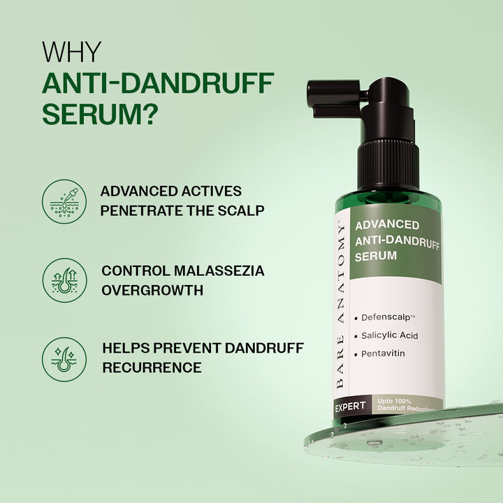 Advanced Anti Dandruff Serum with Salicylic Acid & Pentavitin - 50 ml