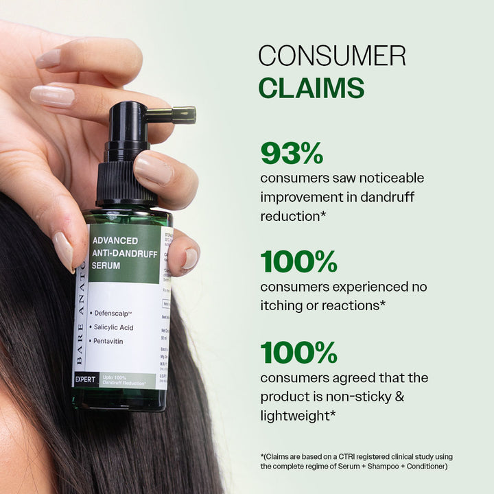 Advanced Anti Dandruff Serum with Salicylic Acid & Pentavitin - 50 ml