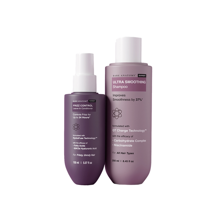 Smoothing Shampoo & Anti-Frizz Leave-In Conditioner Combo