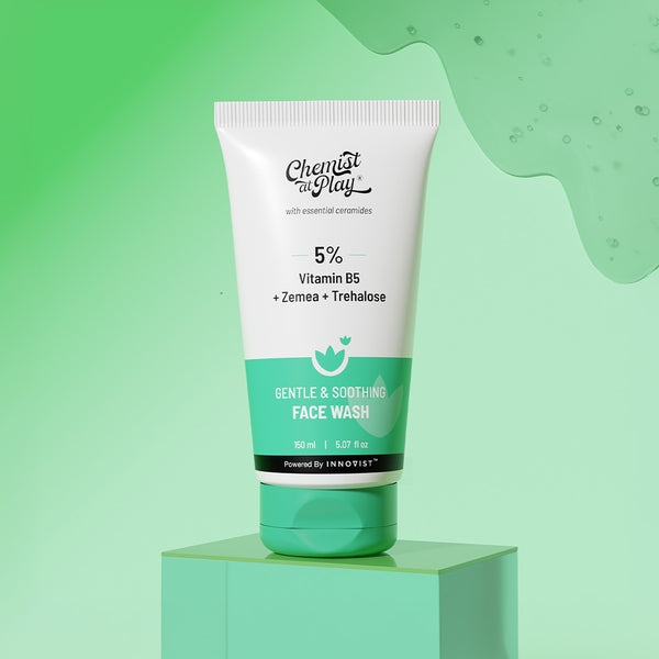 Gentle & Soothing Face Wash with Vitamin E & Zemea - 150 ml