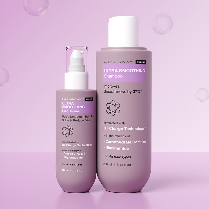 Ultra Smoothing Shampoo & Serum Combo for Hair Smoothness