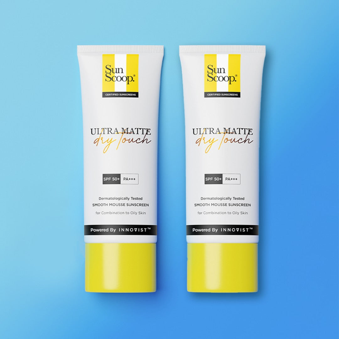 Oil Free Ultra Matte Sunscreen for Oily Skin | SPF 50, PA+++ (45g)