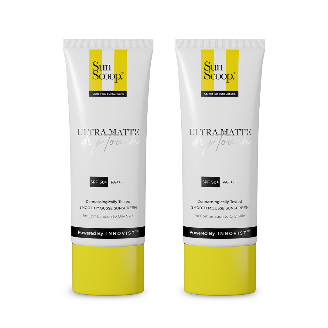 Oil Free Ultra Matte Sunscreen for Oily Skin | SPF 50, PA+++ (45g)