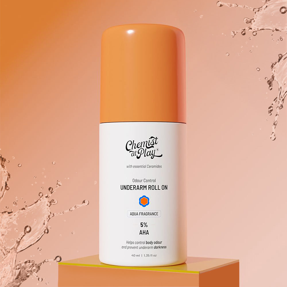 Cherry Lip Balm (4.5g) + Aqua Underarm roll on (40 ml)